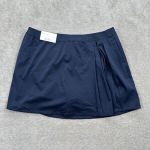 Lady Hagen Women's Perforated Golf Tennis Athletic Skort Size XXL Blue